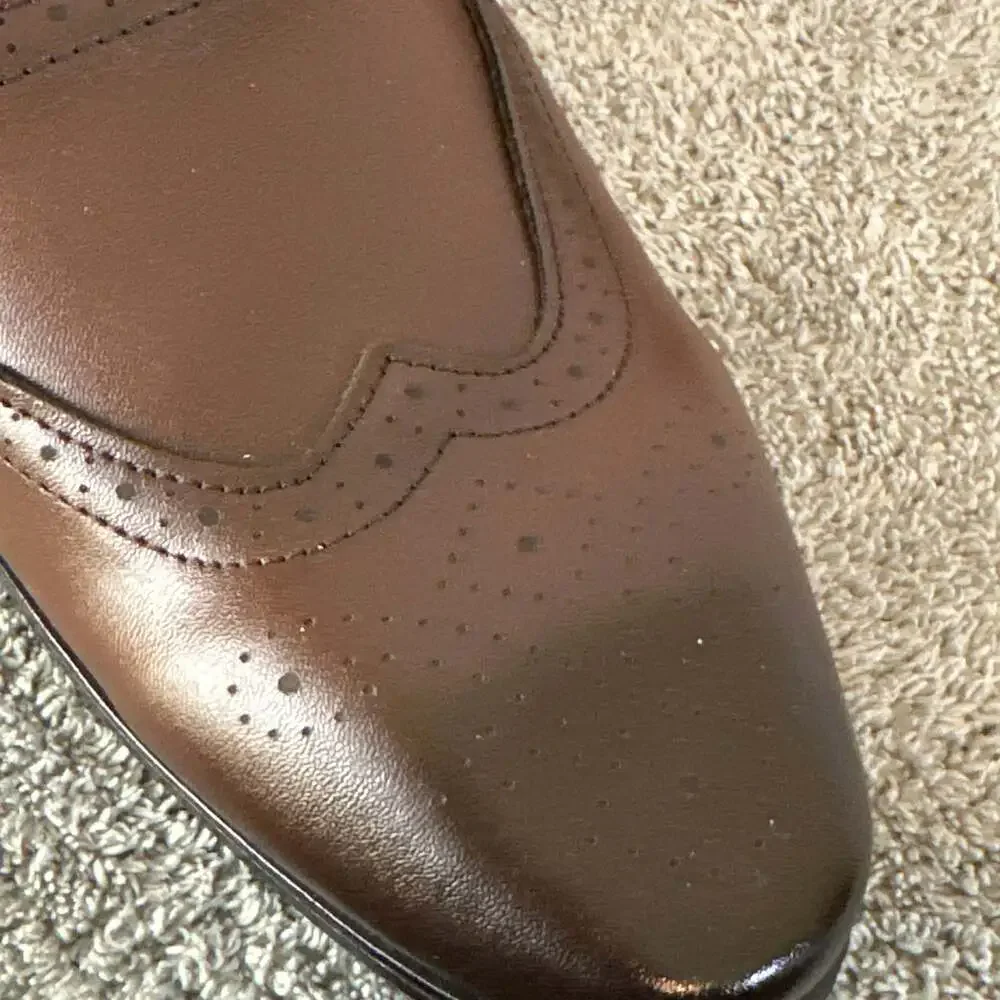 LOUIS STITCH Men's Formal Lace-up Oxford Shoes
